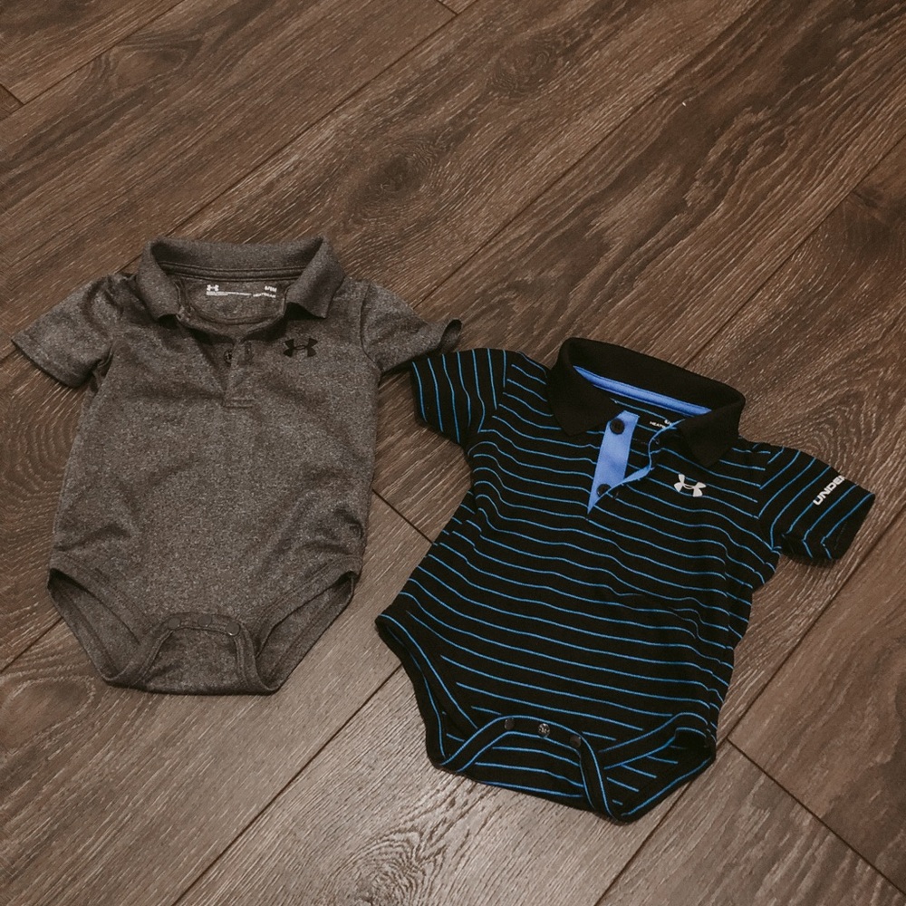 2 Under Armour Golf Bodysuits